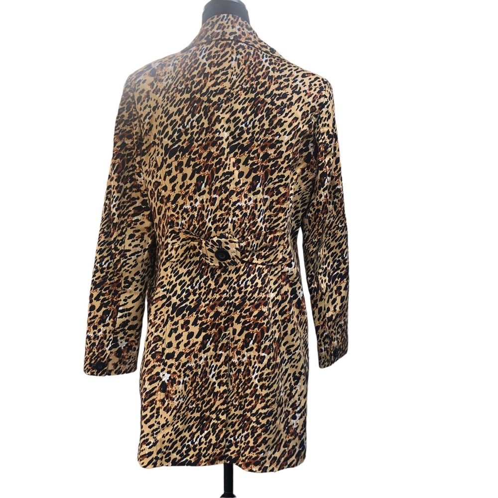 Worthington Stretch Cheetah Animal Print Jacket size Medium - Picture 2 of 14
